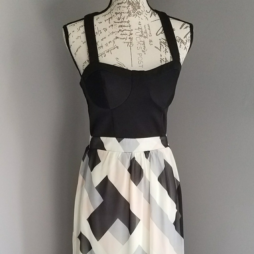 Charlotte Russe sheer dress
